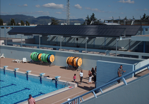 Capteurs solaires à Montelimar